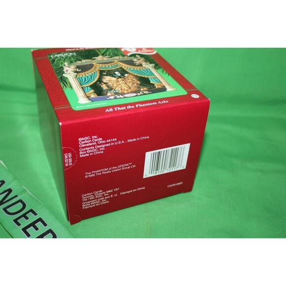 American Greetings Carlton Phantom Of The Opera All that The Phantom Asks 112 - Picture 9 of 9